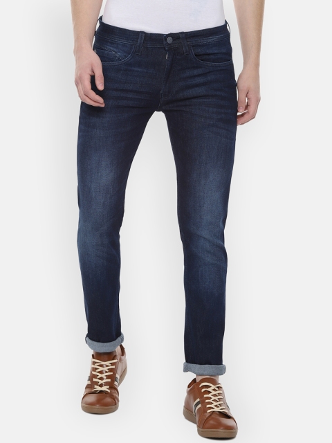 

Solly Jeans Co. Men Blue Slim Fit Mid-Rise Clean Look Jeans