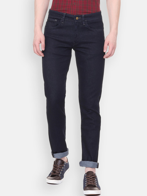 

Allen Solly Sport Men Navy Blue Slim Fit Mid-Rise Clean Look Stretchable Jeans