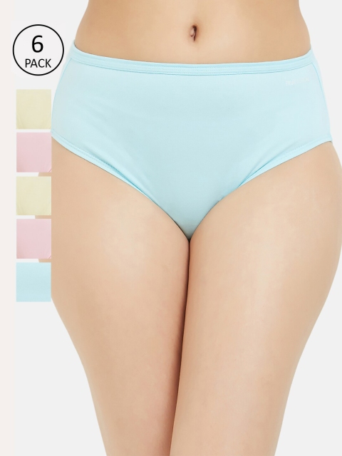 

Fruit of the loom Women Pack of 6 Solid Hipster Briefs FHPS01-3P-LA1S1, Pink
