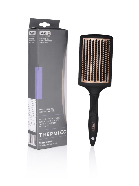 

WAHL Men Thermal Paddle Hair Brush WPHB8-7524, Black