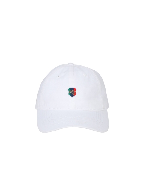 

Peter England Men White Embroidered Baseball Cap