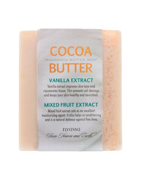 

Nyassa Unisex Cocoa Butter Soap 150 g, White