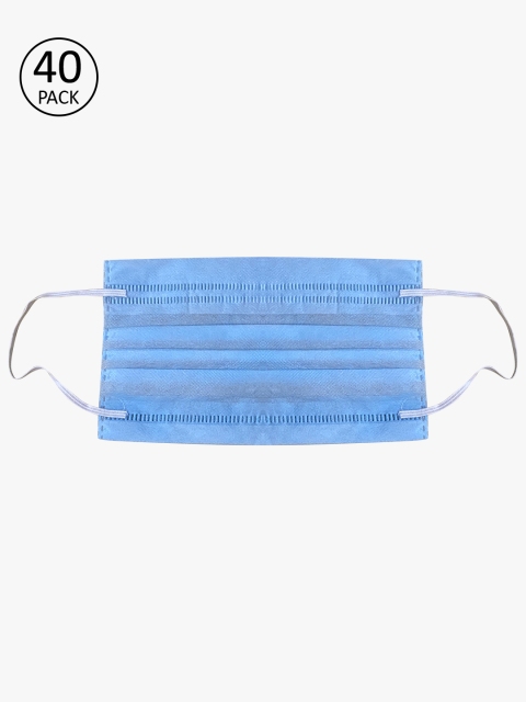 

Clovia Adults Blue 40 Pcs 3-Layer Surgical Masks