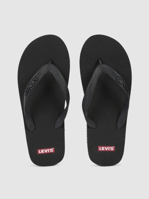 

Levis Men Black Solid DIXON 2.0 Thong Flip-Flops