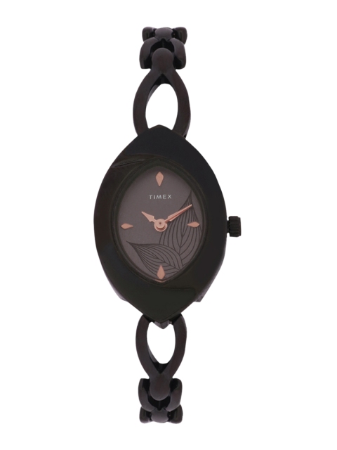 

Timex Women Black & Grey Analogue Watch