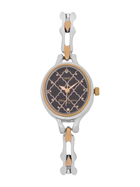 

Timex Women Black Analogue Watch