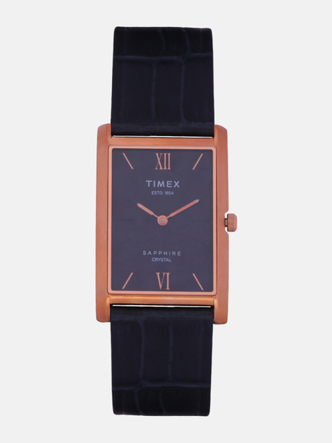 

Timex Men Navy Blue Solid Analogue Watch TWEG17305