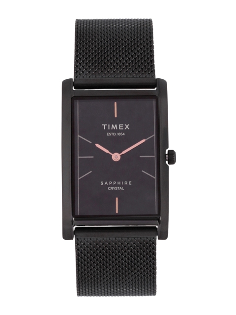 

Timex Men Black Analogue Watch