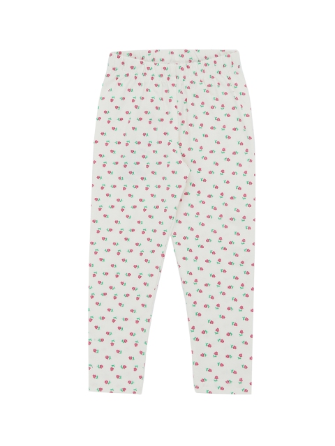 

POPPERS by Pantaloons Girls White Floral Printed Leggings