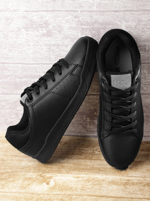 

HRX by Hrithik Roshan Men Black Solid Pro Sneakers