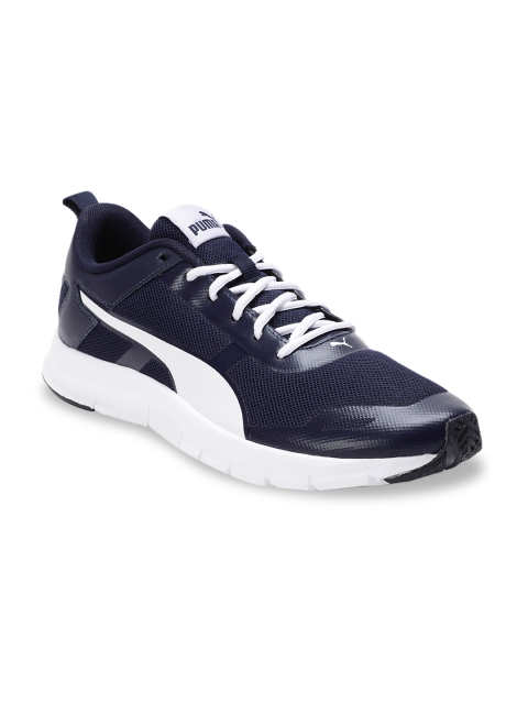 

Puma Men Navy Blue Mesh Sneakers