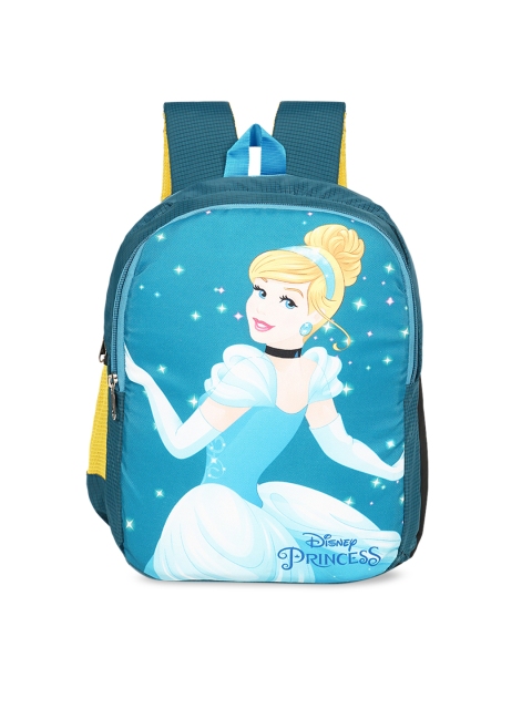 

Priority Girls Blue & Yellow Cinderella Princess Graphic Backpack