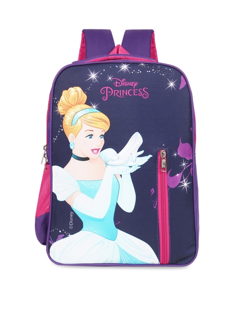 

Priority Girls Purple Cinderella Printed Backpack