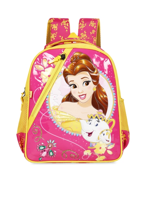 

Priority Girls Pink & Yellow Graphic Backpack