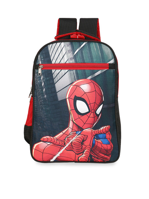 

Priority Boys Black & Red Spiderman Backpack