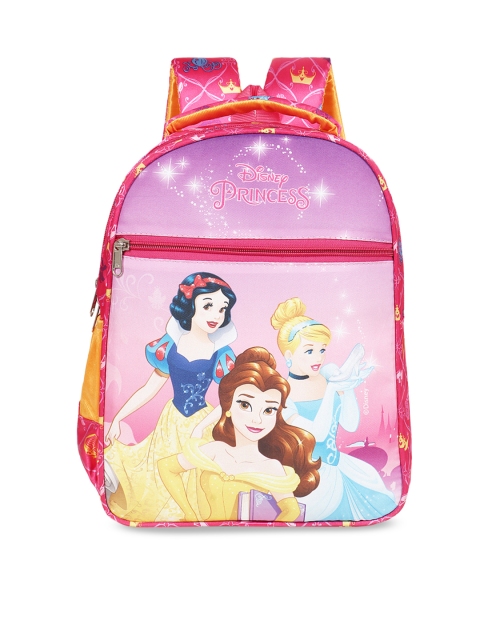 

Priority Girls Pink & Navy Blue Graphic Backpack