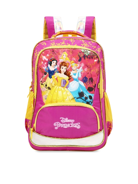 

Priority Girls Pink & Yellow Graphic Backpack