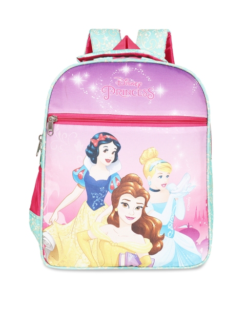 

Priority Girls Pink & Yellow Ivory Princess Printed Graphic Backpack