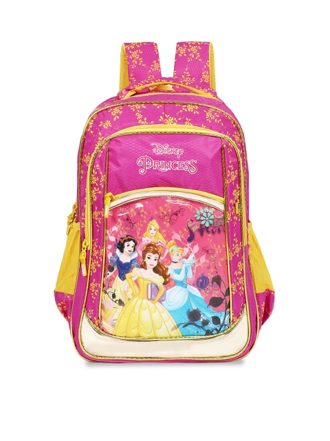 

Priority Girls Pink & Yellow Disney Princess Backpack