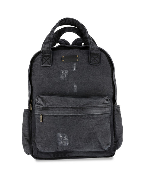 

Fastrack Women Black Solid Backpack