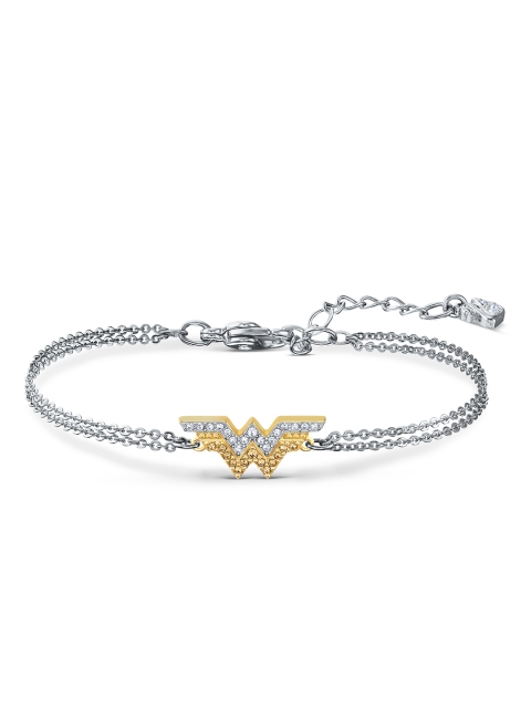 

SWAROVSKI Fit Wonder Woman Bracelet Gold Tone Mixed Metal Finish