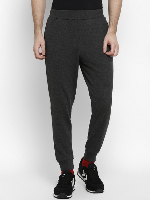 

hummel Men Charcoal Grey Solid Joggers