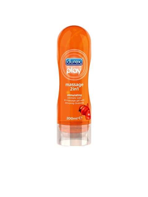 

Durex Play Massage 2 In 1 Stimulating Lubricant Gel - 200 ml, Orange