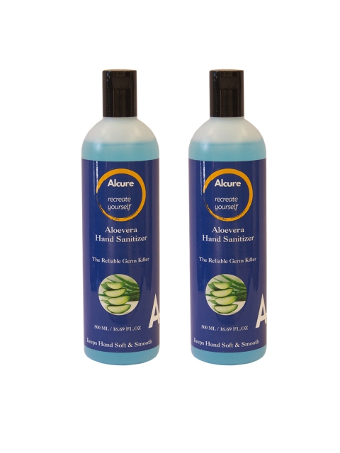 

Rejuvenating UBTAN Pack of 2 70% Alcohol Based Hand Sanitizer, Blue