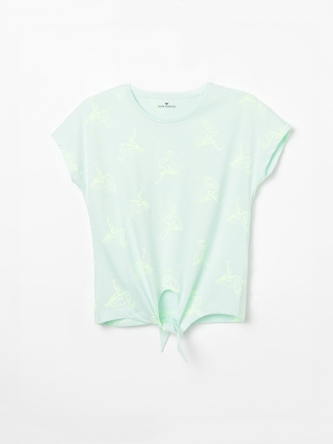 

Fame Forever by Lifestyle Girls Green Printed Top
