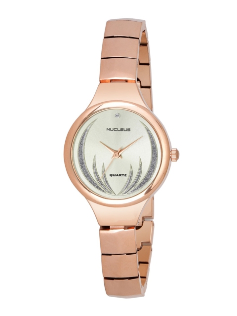 

Nucleus Women White Analogue Watch NUC001