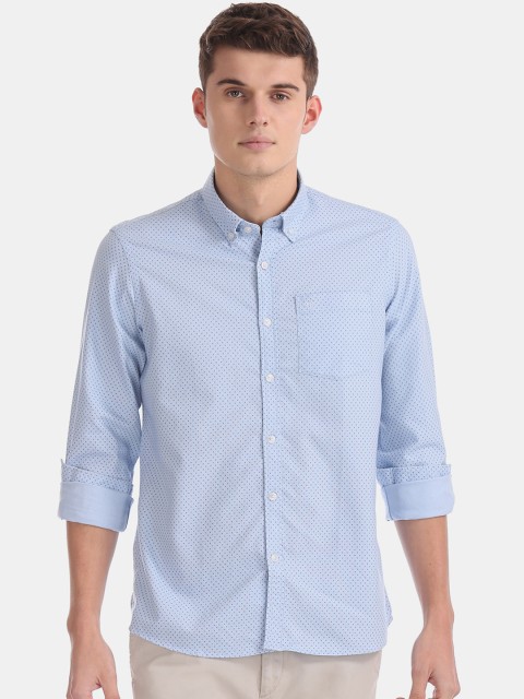 

Arrow Sport Men Blue Slim Fit Printed Casual Shirt