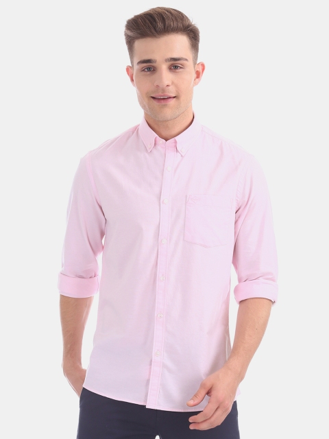 

Arrow Sport Men Pink Slim Fit Solid Casual Shirt