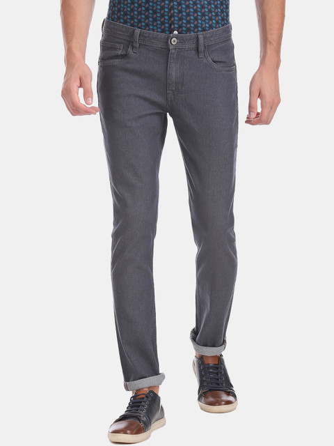 

Arrow Sport Men Grey Slim Fit Mid-Rise Clean Look Jeans