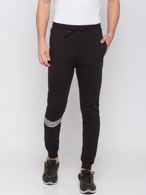 

Globus Men Black Regular Fit Solid Joggers