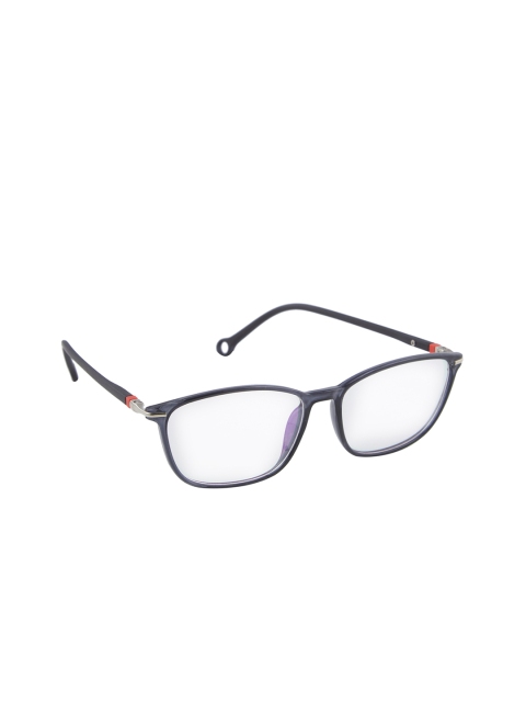 

VAST Unisex Blue Solid Full Rim Square Frames TR90