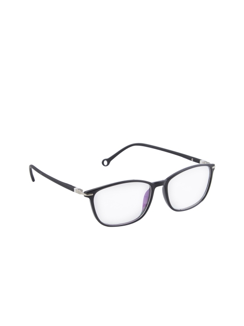 

VAST Unisex Antiglare Zero Power TR90 UV Protected Rectangle Sunglasses MANAGER_BLACK