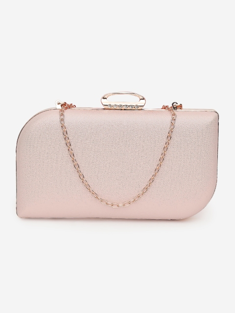 

20Dresses Pink Textured Box Clutch