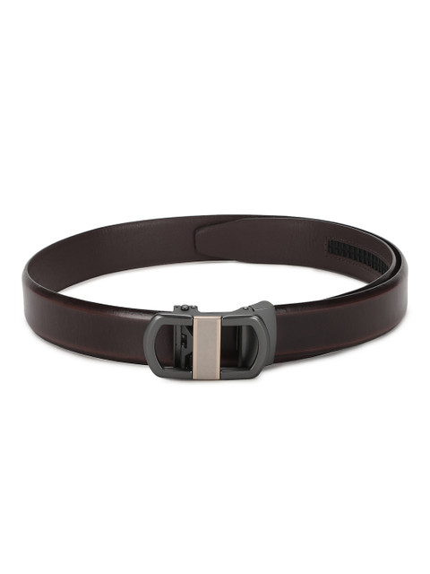 

Allen Solly Men Coffee Brown Leather Solid Belt