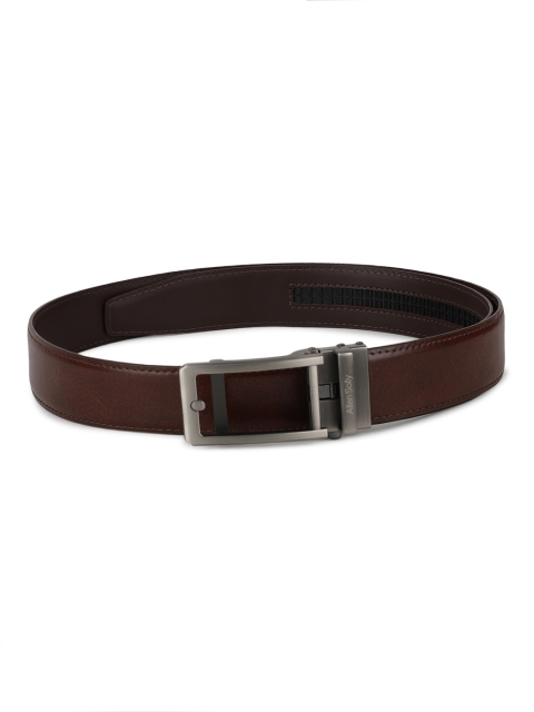 

Allen Solly Men Brown Leather Solid Belt