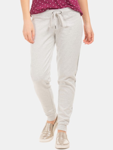 

Aeropostale Women Grey Solid Joggers
