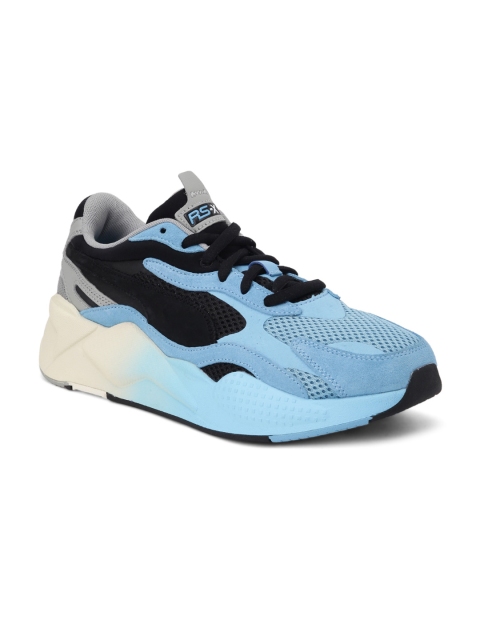 

Puma Men Black & Blue Colourblocked RS-X MOVE Sneakers