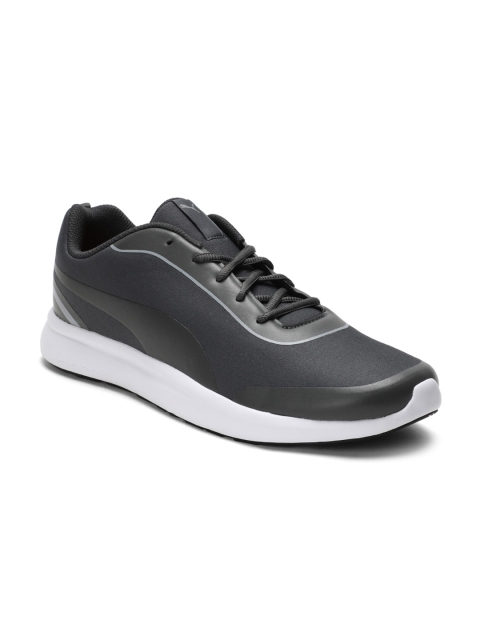 

Puma Men Charcoal Grey Flipster IDP Sneakers