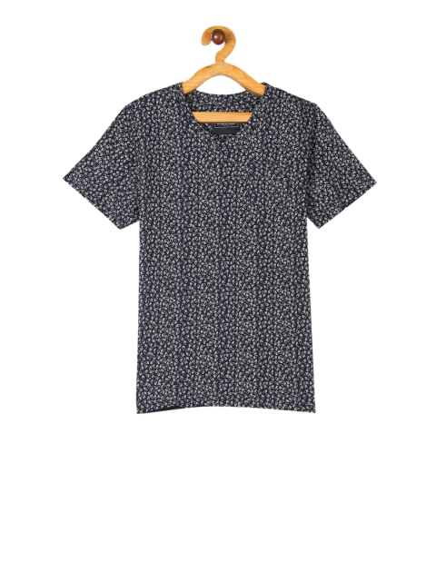

Cherokee Boys Blue Printed V-Neck T-shirt