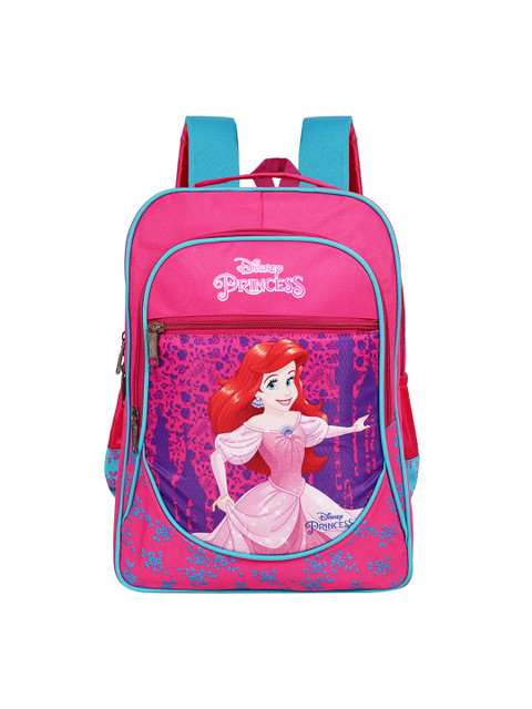 

Priority Girls Pink & Blue The Little Mermaid Print Backpack