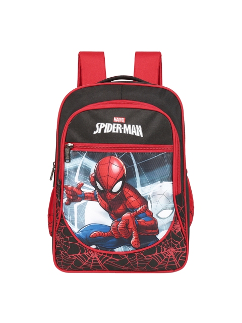 

Priority Boys Black & Red Spiderman Print Backpack