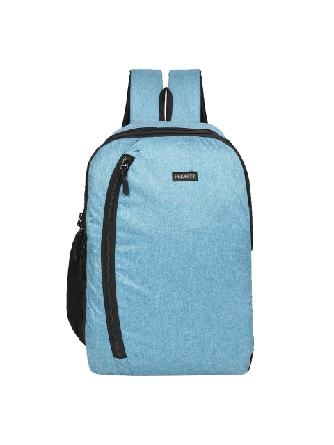 

Priority Unisex Blue Solid Backpack