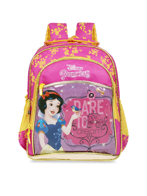 

Priority Girls Pink & Yellow Graphic Backpack