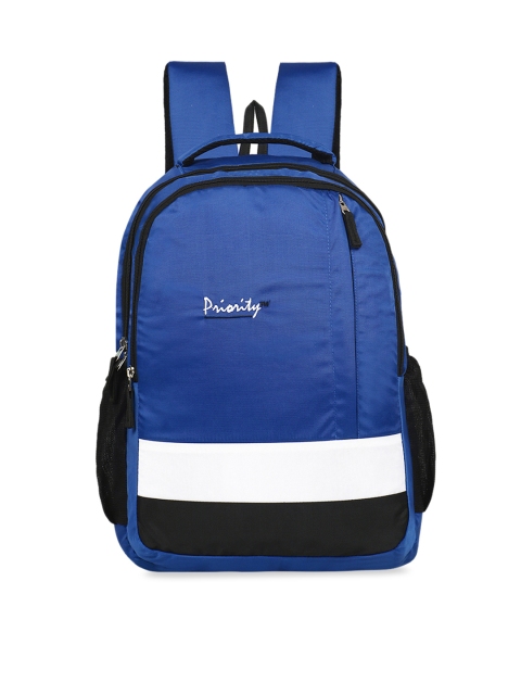 

Priority Unisex Blue Graphic Backpack