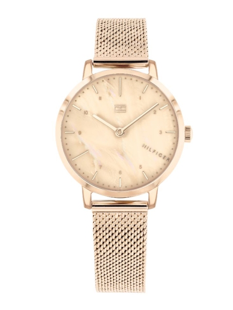 

Tommy Hilfiger Women Gold-Toned Analogue Watch