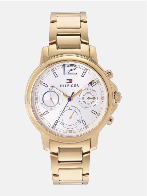 

Tommy Hilfiger Women Silver-Toned Analogue Watch